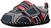 pediped Originals Adrian Sneaker (Infant),Navy/Grey/Red,Medium (12-18 Months)