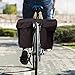 Juvale Bicycle Pannier – Bike Pannier Bag with Adjustable Hooks, Carrying Handle Reflective Trim, Bike Panniers with Large Zippered Pockets & Carrier Handlethumb 1