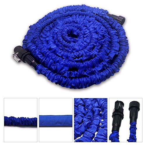KLAREN Garden Hose, Expandable Garden Hose, 75ft Expanding Garden Hose Lightweight Durable Heavy Duty Flexible Pressure Washer Water Hose for Car Wash Cleaning Watering Lawn Garden Plants - Thumbnail 4