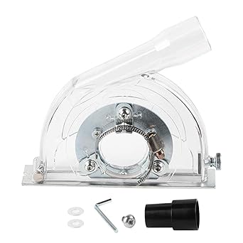 Amazon Co Jp 粉塵カバー 集塵カップ 乾式粉砕カバー 集じんアダプター ダイヤモンドカッター用 ディスクグラインダー用 研削カバー 乾式粉砕機 粉砕コンクリートエアフローカバー研削用カバー 切断砥石カバー 集塵カバー 透明 ダイヤモンドカップ ホイールダストカバー