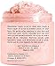 Baebody Himalayan Salt Body Scrub - Deep Exfoliator with Lychee Essential Oil and Sweet Almond Oil - Moisturizes & Promotes Radiant Looking Skin, 12oz