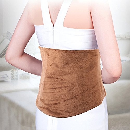 XL Heating Pad - King Size Electric Heating Pad with Moist and Dry Heated with Ultra Fast-Heat Technology for Portable and Washable Heating Pad (12" x 24") (Coffee) - Thumbnail 4