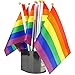 20 Piece Set of Mini Rainbow Flags - 8
