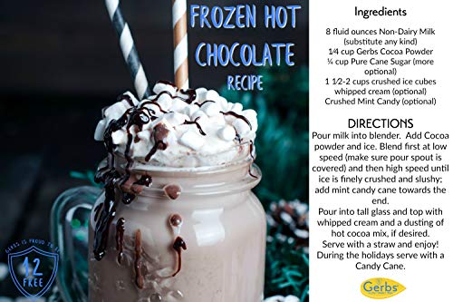 Miniature Dark Chocolate Chips, 1 LB (semi-sweet) by Gerbs - Top 14 Food Allergen Free & NON GMO - Product of Canada - Thumbnail 7