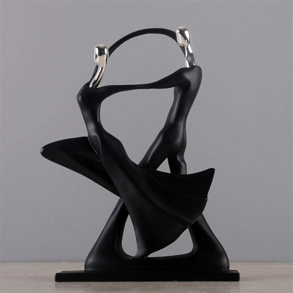 Statues and Figurines Statues for Living Room Modern Abstract Black