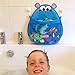 Hurley Hippo Bath Toy Organizer (Blue)