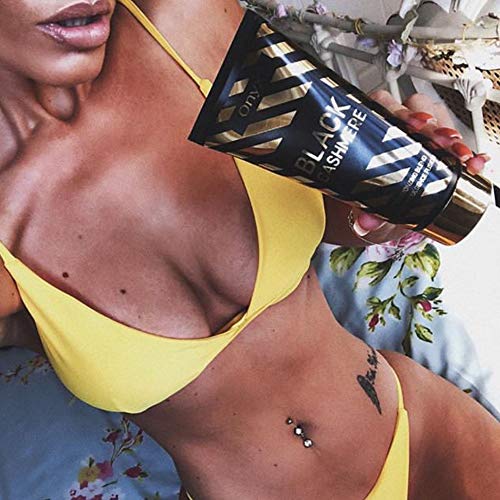 Onyx Powerful Indoor Tanning Lotion Sunbed Black Bronzer Ultra Bronzing Blend Rapid Dark Tan Cucui Oil Pomegranate Passiflora Aloe Hemp Caffeine Moisturizing Complex Smooth Skin Indulgence Fusion
