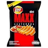 Lay's Maxx Spicy Seafood - Shrip, Crab, Squid with Thai Seafood Sauce 77g.