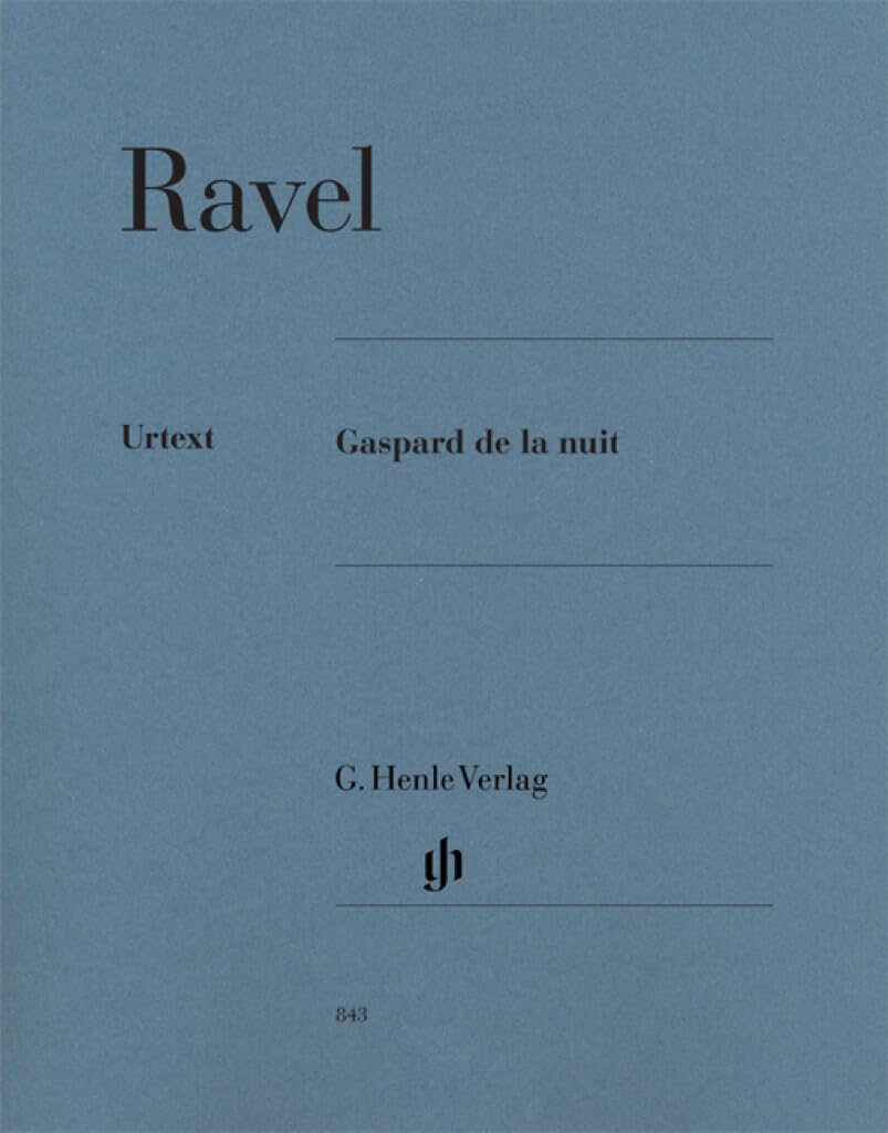 Gaspard de la nuit - Piano - (HN 843): Besetzung: Klavier zu zwei Händen