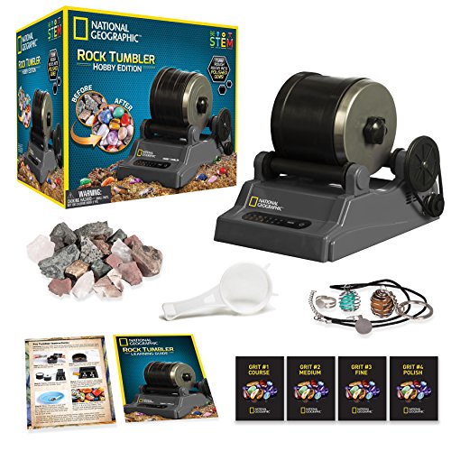 National Geographic Hobby Rock Tumbler Kit