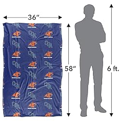 Coast Guard Academy Bears Blanket, 36" x 58", Logo