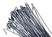 Steel Chain Link Residential Fence Ties 100 Count Pack 6 1/2 Inch Long 14 Gauge