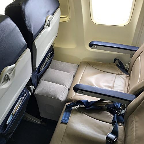 inflatable footstool for plane