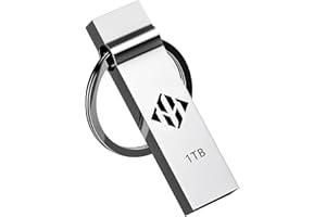 WLOTPO 1TB USB Flash Drive USB Memory Stick Waterproof Jump Drive Pen Drive with Keychain Large Data Storage Compatible for Computer/Laptop Thumb Drive