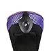 Andux 4 Pack Long Neck Golf Hybrid Club Head Covers Dial No. Tag CTMT-01 Black/Purple