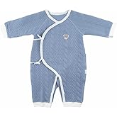 cutie pumpkin Baby Romper, Footless Knit 3-Layer 100% Cotton Newborn Pajamas & Going Home Outfit Onesise Jumpsuit for Infant