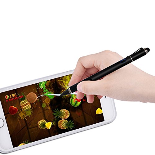 YOEAR Universal Stylus Pen, 1.45mm Active Drawing Stylis Pen Precision Capacitive Pencil Stylus for iPhone 6s Plus, iPhone 7, iPhone 7 Plus, iPhone 8, iPhone 8 Plus, Tablets, Kindle