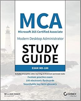 Amazonit Mca Modern Desktop Administrator Exam Md 100