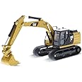 Diecast Masters 1:64 320D L Hydraulic Excavator, Play & Collect Series Cat Trucks & Construction Equipment | 1:64 Scale Model Diecast Collectible | Diecast Masters Model 85636