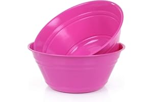 Mintra Home Snack Bowls (Large 2pk (4L), Fuchsia)