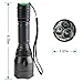 WINDFIRE S10 Predator Varmint Light Kit, 300 Yards 650 Lumen 3 Red LED Long Range Hunting Gear Tactical Flashlight with Scope Mount, Pressure Switch