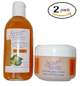 Amazon Com Duo Set Phytologie Shine And Color Shampoo For