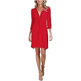 Knot Dress with 3/4 Sleeves by Julia Jordan