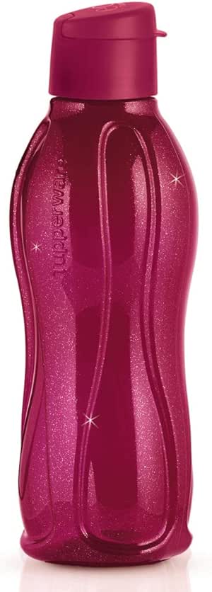 Eco Twist 1 L - Botella para 1 litro de agua de Tupperware - Color Rojo