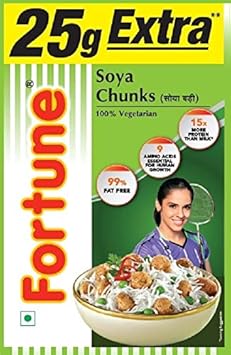 Fortune SOYA Chunks, 200g (Extra 25g)