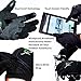 SportyGlove-Top Rated Windproof Breathable Water Resistant Running Gloves for Women and Men. Perfect for All Sports Outdoors & Best Touch Screen Feeling When Texting on Smartphone or Tablets (Large)