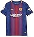 Nike Mens FCB Breathe Stadium Short Sleeve Home Jersey Deep Royal Blue/University Red LG