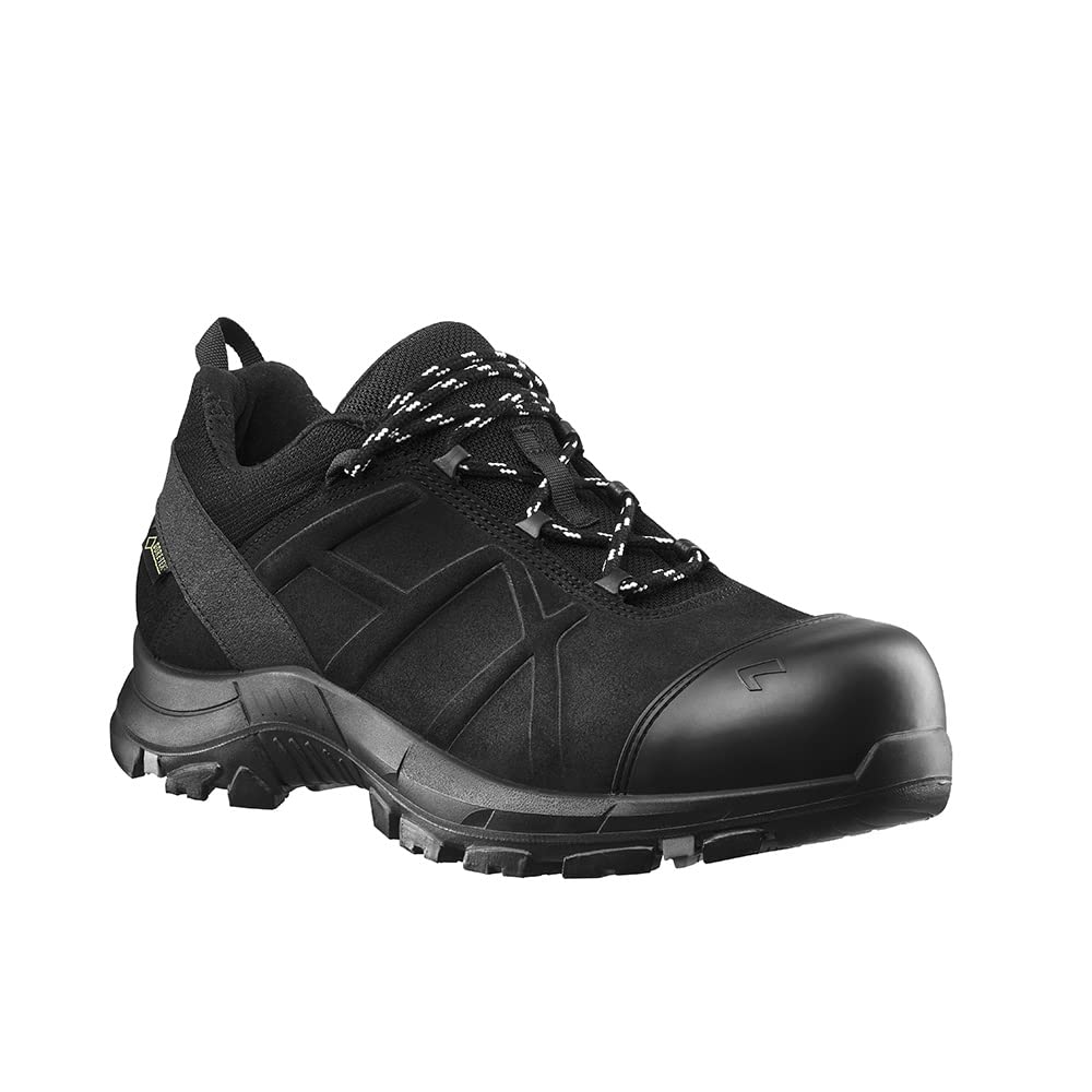 HAIX F92276 Black Eagle Safety Low Shoe, S3, Black, Size 8.5