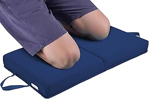 OFiSEXPT Gardening Knee Pads, Large Knee Pads for Gardening, Kneeler Pad, Thick Garden Knee Pad,Repairing-Floor Knees Mat for Prayer, Fitness, Yoga, Gym & Pilates(Blue)