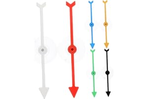 DIYEAH 6pcs Suction Cup Spinner Arrows Board Game Accessory Wheel Spinner for Classroom and Party Fun