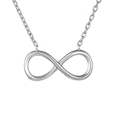 Mystigold Infinity Necklace for women in 18K Gold