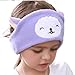FIRIK Kids Headphones - Easy Adjustable Kids Costume Headband Silky Headphones for Children, Perfect for Travel and Home - Llama