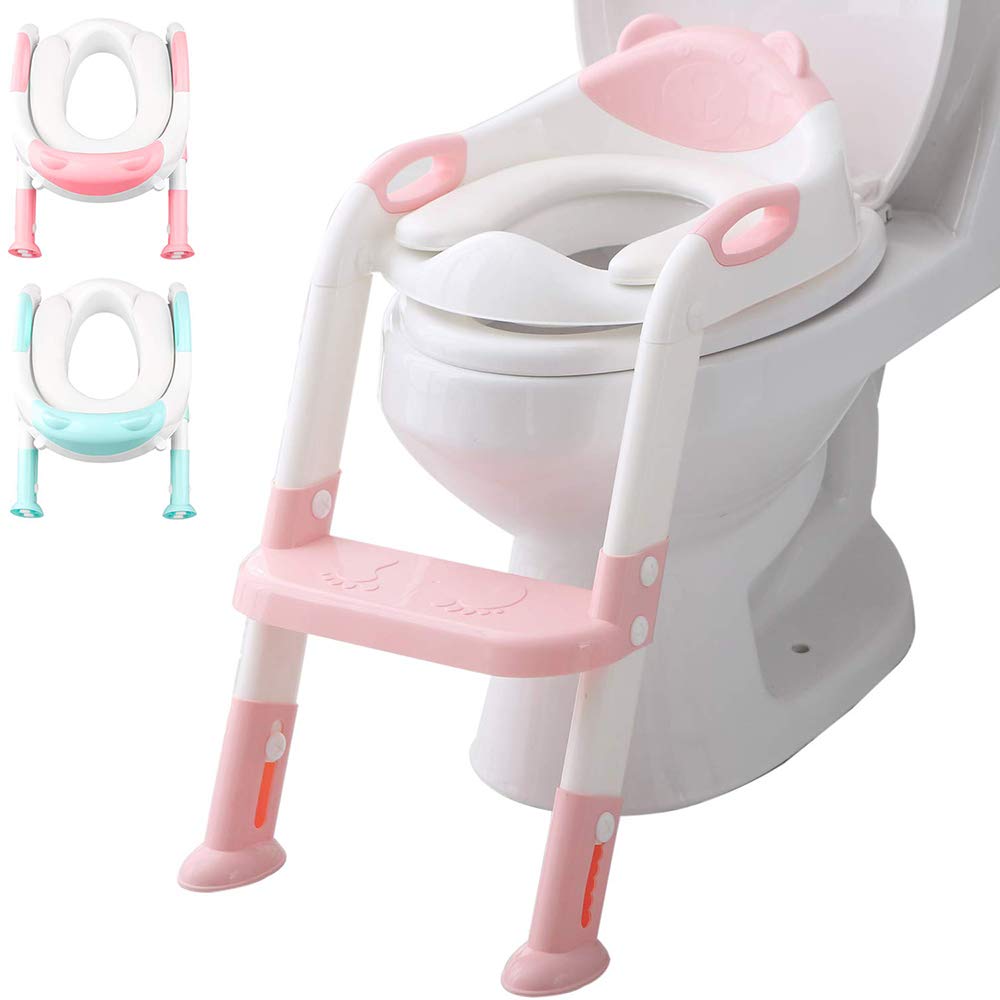 potty seat with ladder target