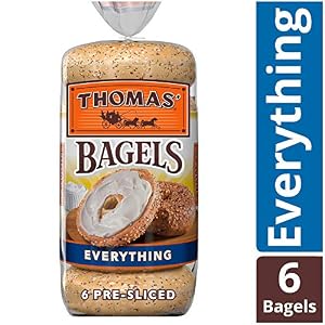 Image of Thomas' Everything Bagels, 6 Count in 1 pack