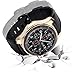 SIRUIBO Case for Samsung Gear S3 Frontier SM-R760, TPU Scractch-Resist Frame Protective Cover Shell for Samsung Gear S3 Frontier/Classic Galaxy Watch 46mm SM-R800 Smartwatch, Gold