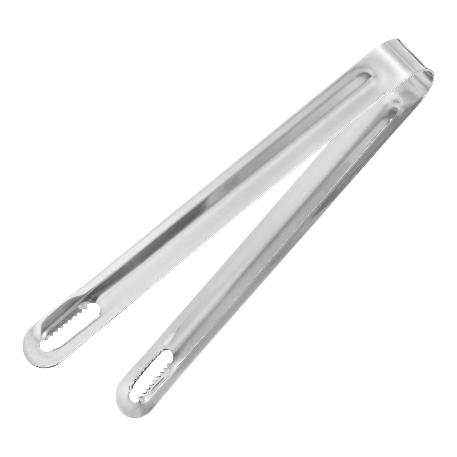 uxcell Serving Tongs, 1pcs 6.5 Inch - Stainless Steel Ice Tongs, Mini Sugar Tongs for Appetizers, Charcuterie, Dessert, Tea Party, Bar, Cafe (Silver)