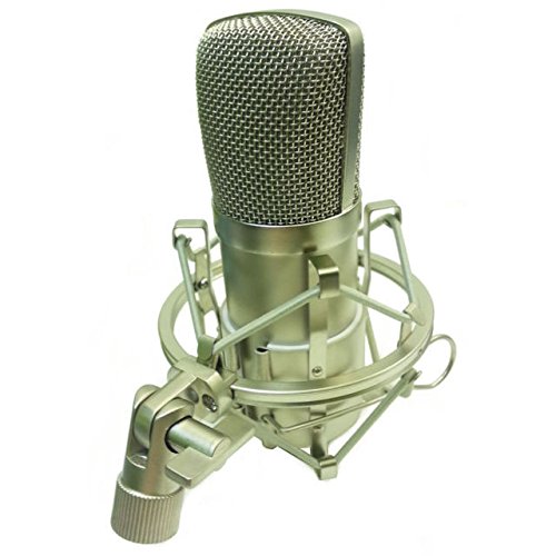 Alctron MC001 Studio Condenser Microphone with Shock Mount 32mm large