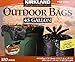 Kirkland Signature Smart Closure Outdoor Lawn 50 Gallon Trash Bags, 70Count