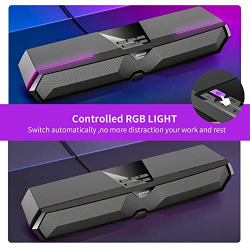 Edifier MG300 Computer Sound Bar Loud Speakers with Deep Bass Switch
