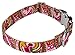Country Brook Petz - Premium Pink Paisley Dog Collar - Paisley Collection with 6 Classy Designs (1 Inch, Large)