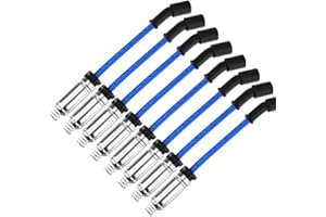 10.2 MM Racing Spark Plug Wires for CT5 CTS Escalade Camaro Corvette Express Silverado Suburban Tahoe Savana Sierra Yukon 5.3