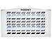Hoont Indoor Plug-in Sticky Fly Trap Catcher Killer with Bright UV Light Attracter (Includes 2-Adhesive Glue-Boards) / Traps Flies, Insects, Mosquitoes, Gnats, Etc.- For Residential and Commercial Use