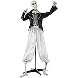 Haunted Hill Farm Life-Size Scary Talking Skeleton