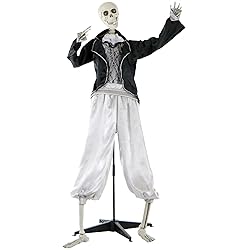 Haunted Hill Farm Life-Size Scary Talking Skeleton
