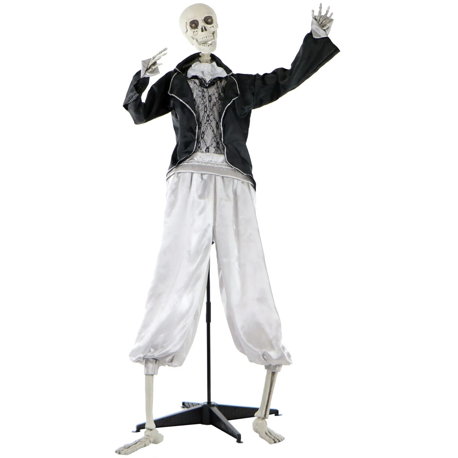 Haunted Hill Farm Life-Size Scary Talking Skeleton