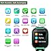 Kids Smart Phone Watch GPS Tracker - Kidaily SmartWatch for 3-14 Years Boys Girls with SOS Anti-lost Camera Game SIM Card Slot Touch Screen Digital Wrist Children Bracelet Watch Birthday Holiday Gift